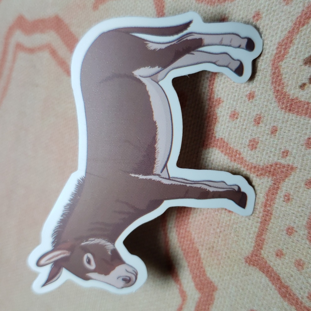 Donkey Sticker (K)